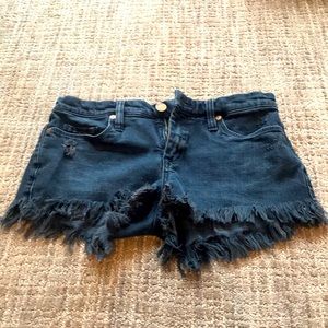 Blank NYC little queenie denim shorts